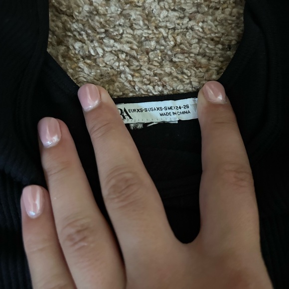 Zara Ribbed Seamless Bodysuit - Picture 2 of 5